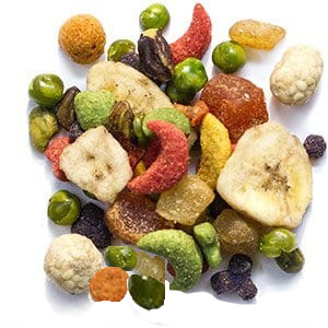 Pure Fun is a blend of fruit, FruitBlend flavor pellets, vegetables and nuts. Offer as a healthy daily treat, Pure Fun is designed to provide familiarity and variety.